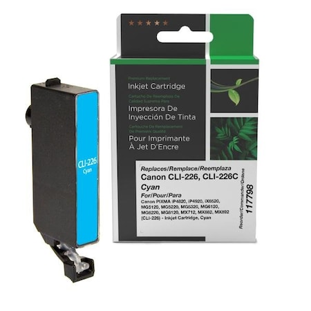 Clover Imaging Group Imaging Remanufactured Cyan Ink Cartridge 117798